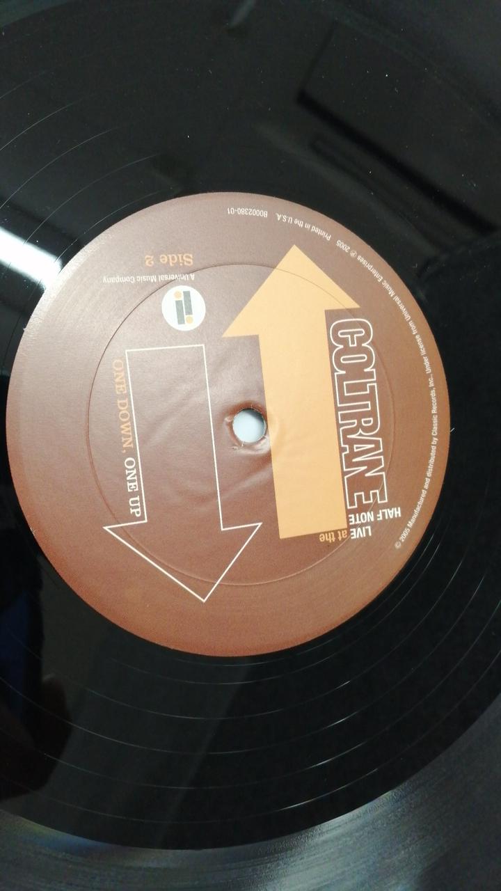 Universal Music ONE DOWN,ONE UP/JOHN COLRANE ONE DOWN,ONE UP/B0002380-01