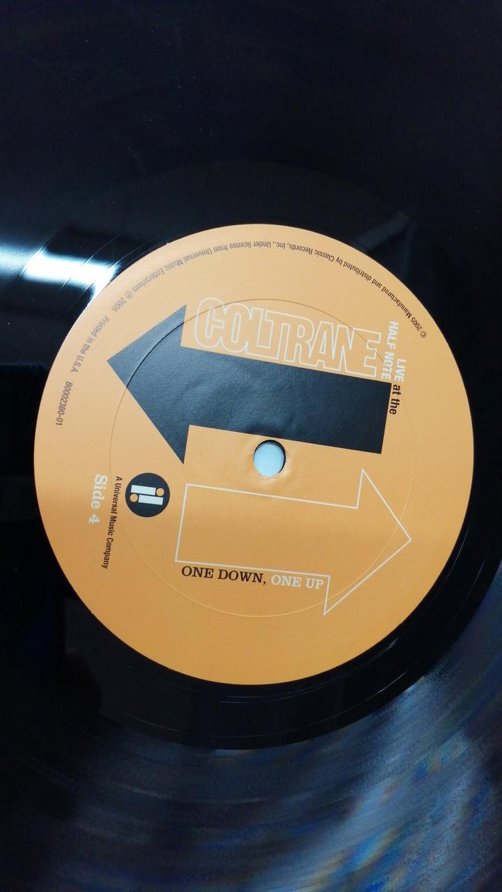 Universal Music ONE DOWN,ONE UP/JOHN COLRANE ONE DOWN,ONE UP/B0002380-01