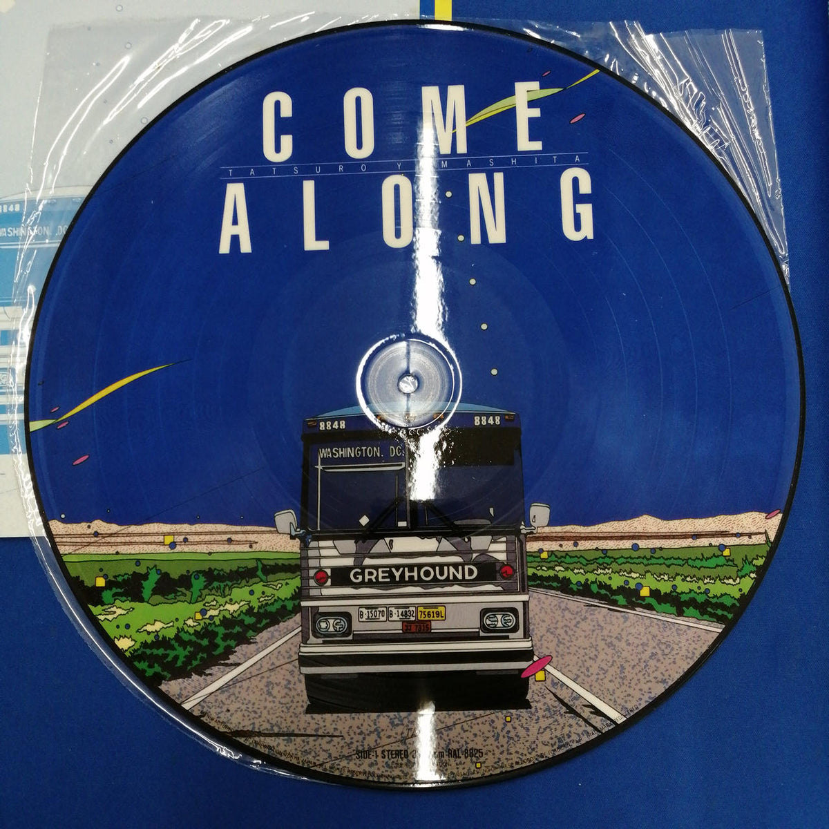 AIR Tatsuro Yamashita / COME ALONG / LP Record RAL-8825