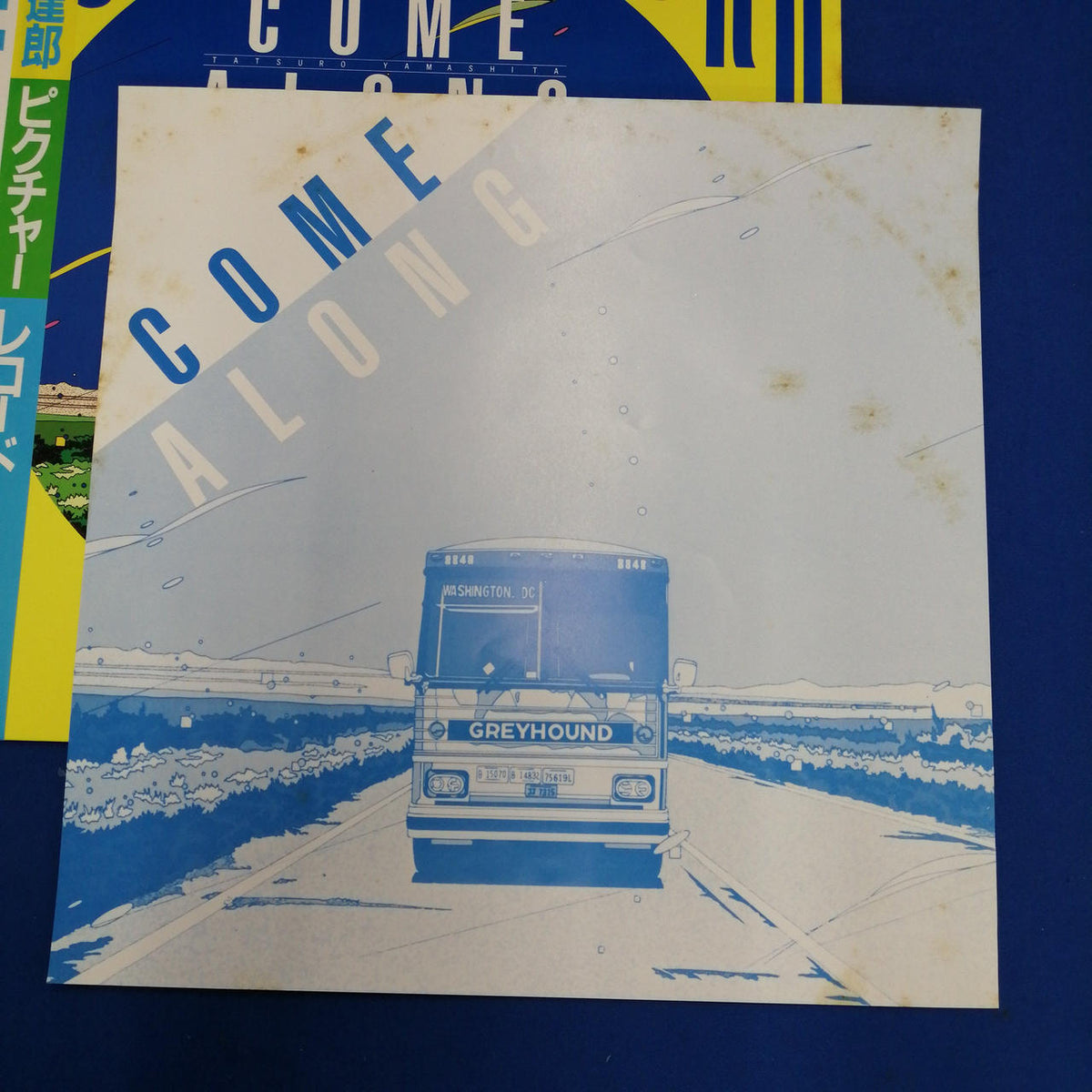 AIR Tatsuro Yamashita / COME ALONG / LP Record RAL-8825