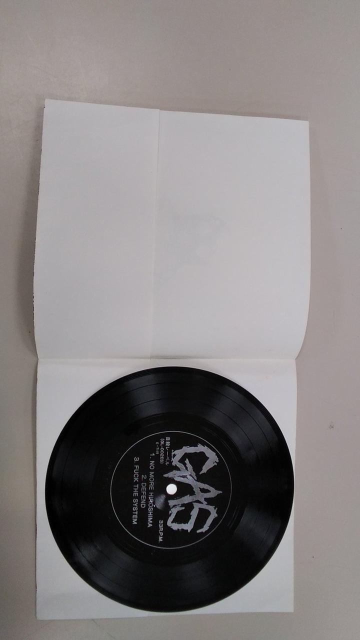Suicide label GAS/THE DAY AFTER GL-002ES