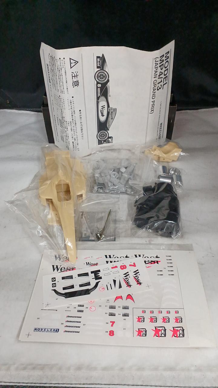 MODELER'S McLaren MP4/13 1/20 Resin Kit - Banzai Thrifting | BanzaiHobby
