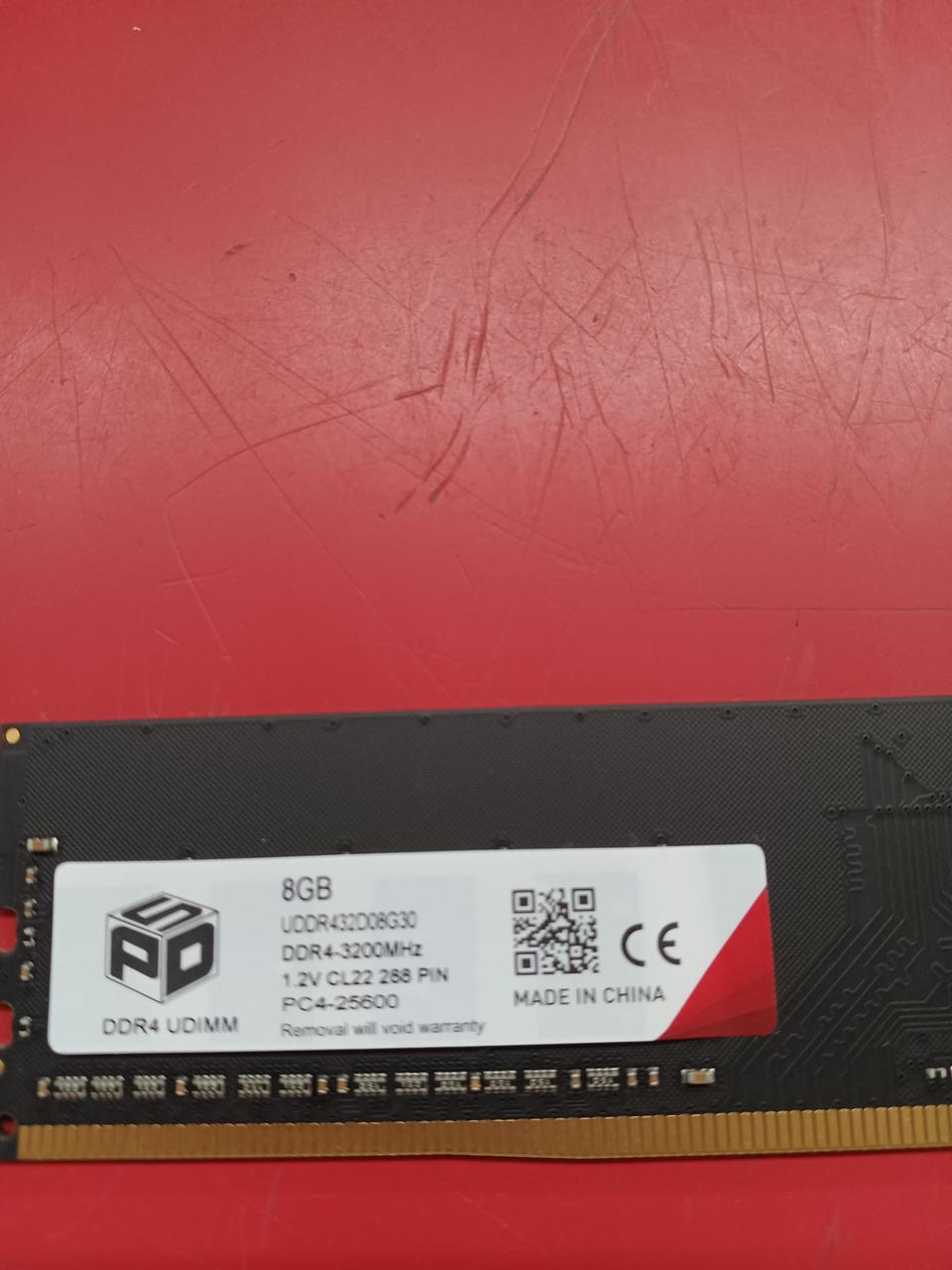 [JUNK] SPD [DRAM Error] DDR4 ８GB UDDR432D08G30