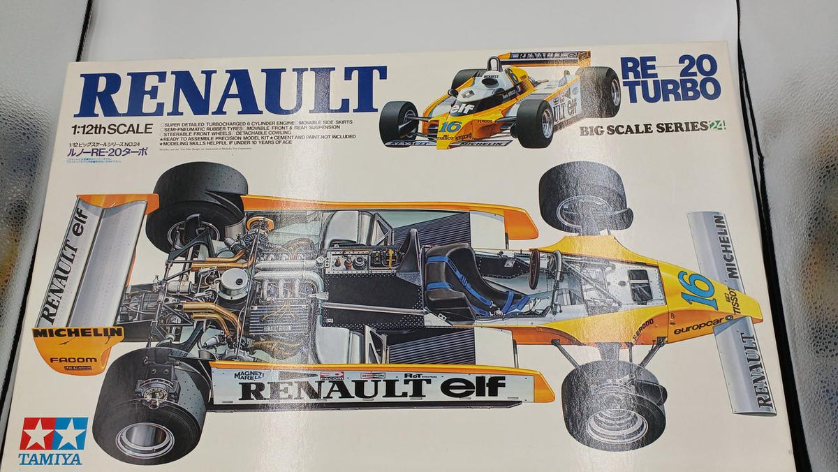 TAMIYA 1/12 Renault RE-20 Turbo Big Scale Series NO.24 - Banzai Thrifting | BanzaiHobby