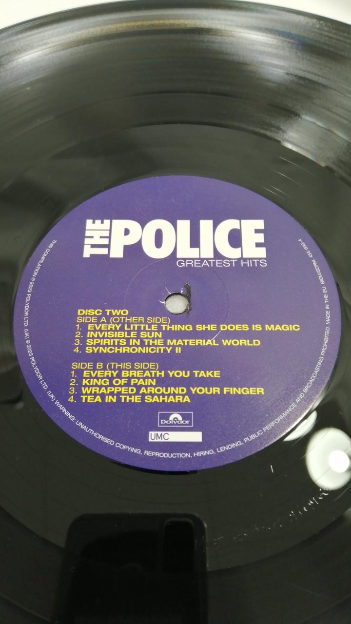 Universal Music 【EX】 POLICE/GREATEST HITS 455 692-5