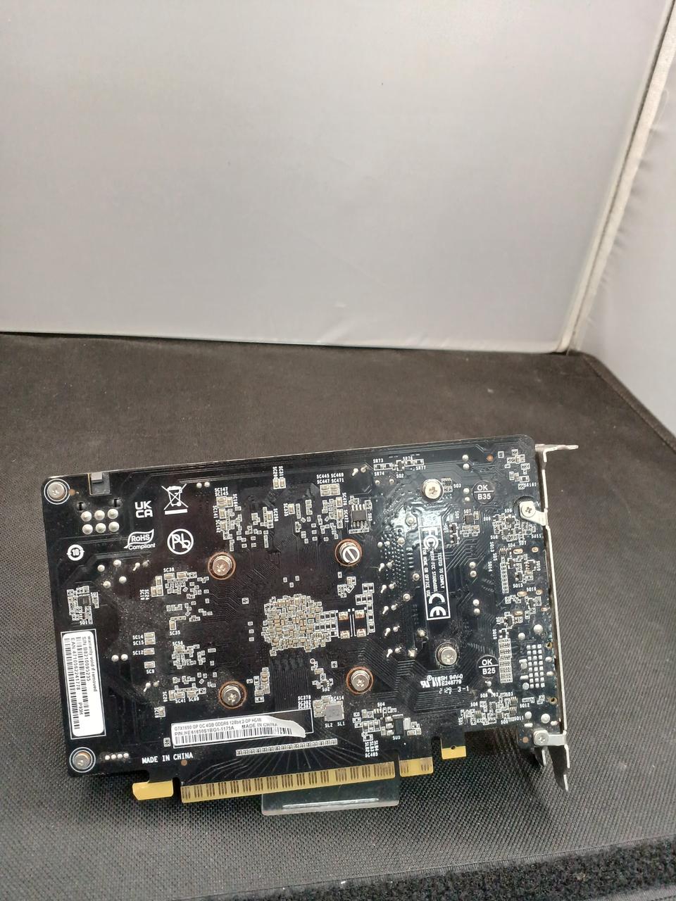 PALIT [GTX1650/4GB] Graphics Card GTX1650 4GB GP OC GDDR6 - Banzai Thrifting | BanzaiHobby
