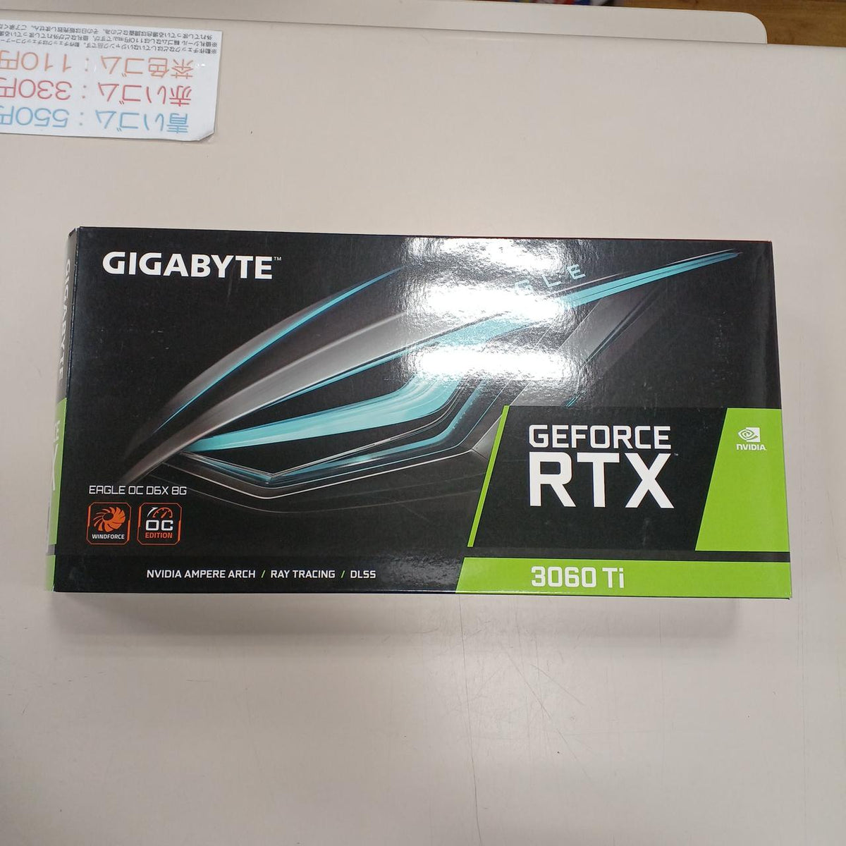 GIGABYTE Graphics Board: GEFORCE RTX 3060TI GV-N306TXEA