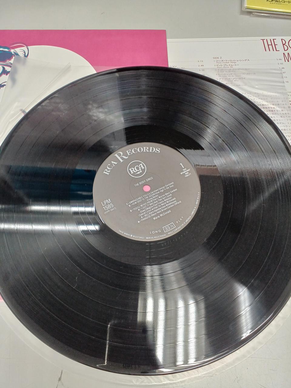 BMG VICTOR LP Record Marie MacDonald/Body Things