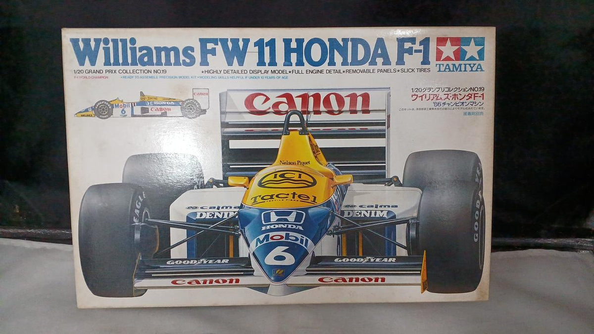 Tamiya Williams FW11 Honda Plastic Model - Banzai Thrifting | BanzaiHobby