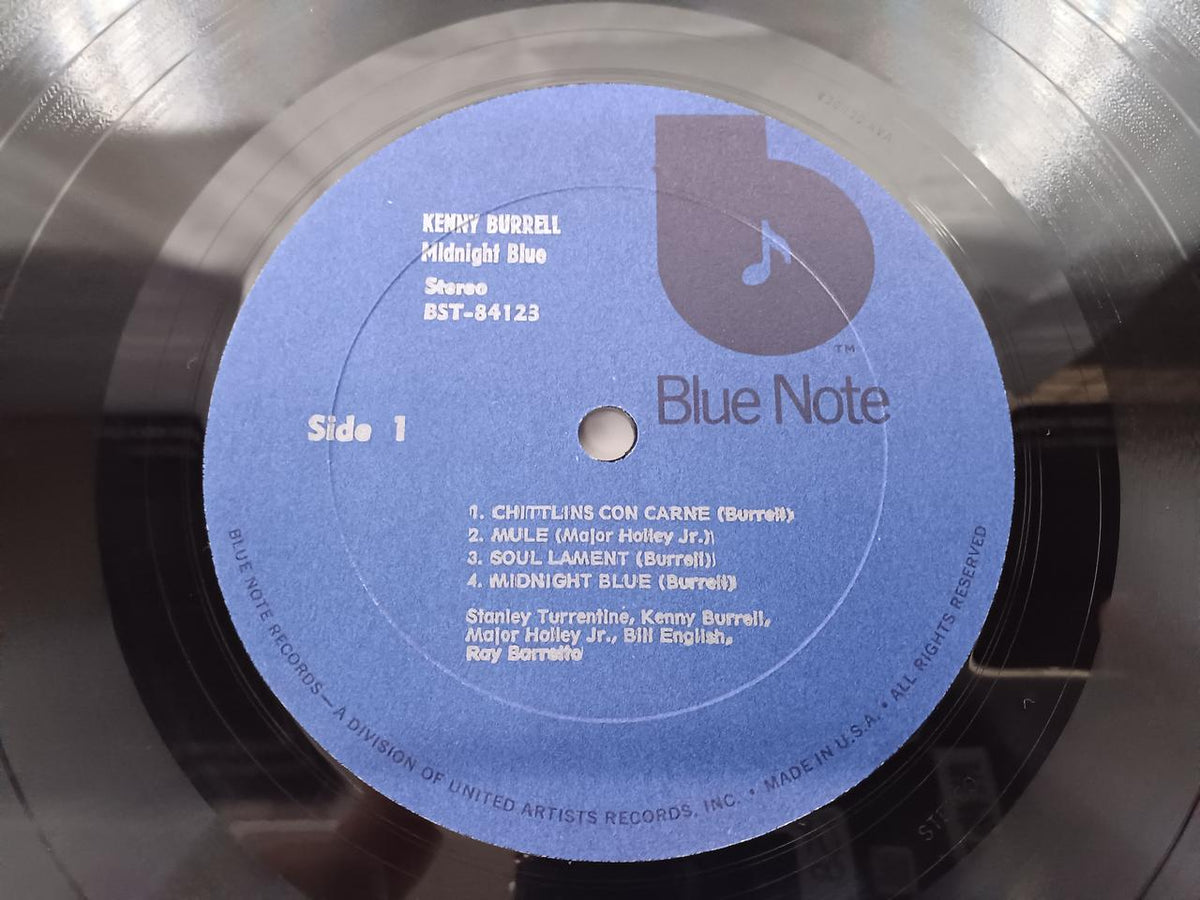 BLUENOTE LP Record (Deep Scratch on Side 2) (15) 84123 KENNY BURRELL