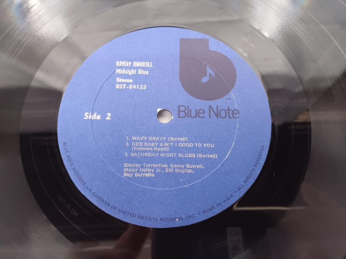 BLUENOTE LP Record (Deep Scratch on Side 2) (15) 84123 KENNY BURRELL