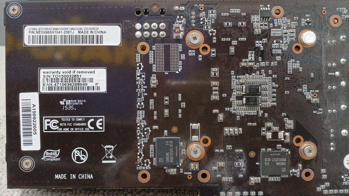 PALIT Graphics Board: GTX960 JETSTREAM