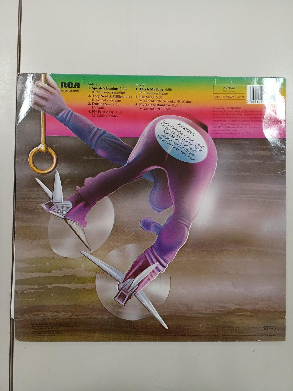 RCA Western Music SCORPIONS / FLY TO THE RAINBOW