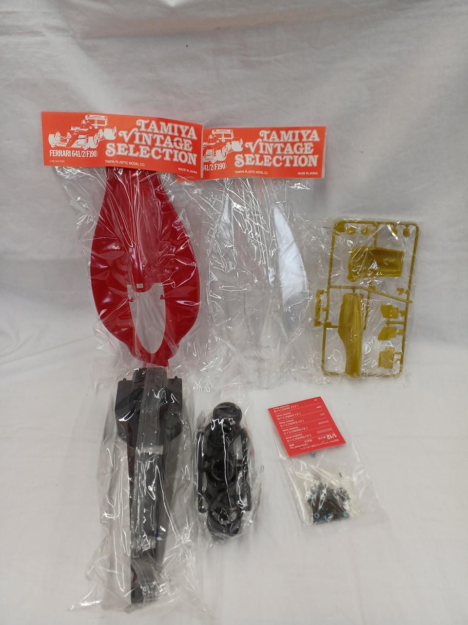 TAMIYA Plastic Model 1/12 Ferrari 641/2 Transparent Cowling - Banzai Thrifting | BanzaiHobby