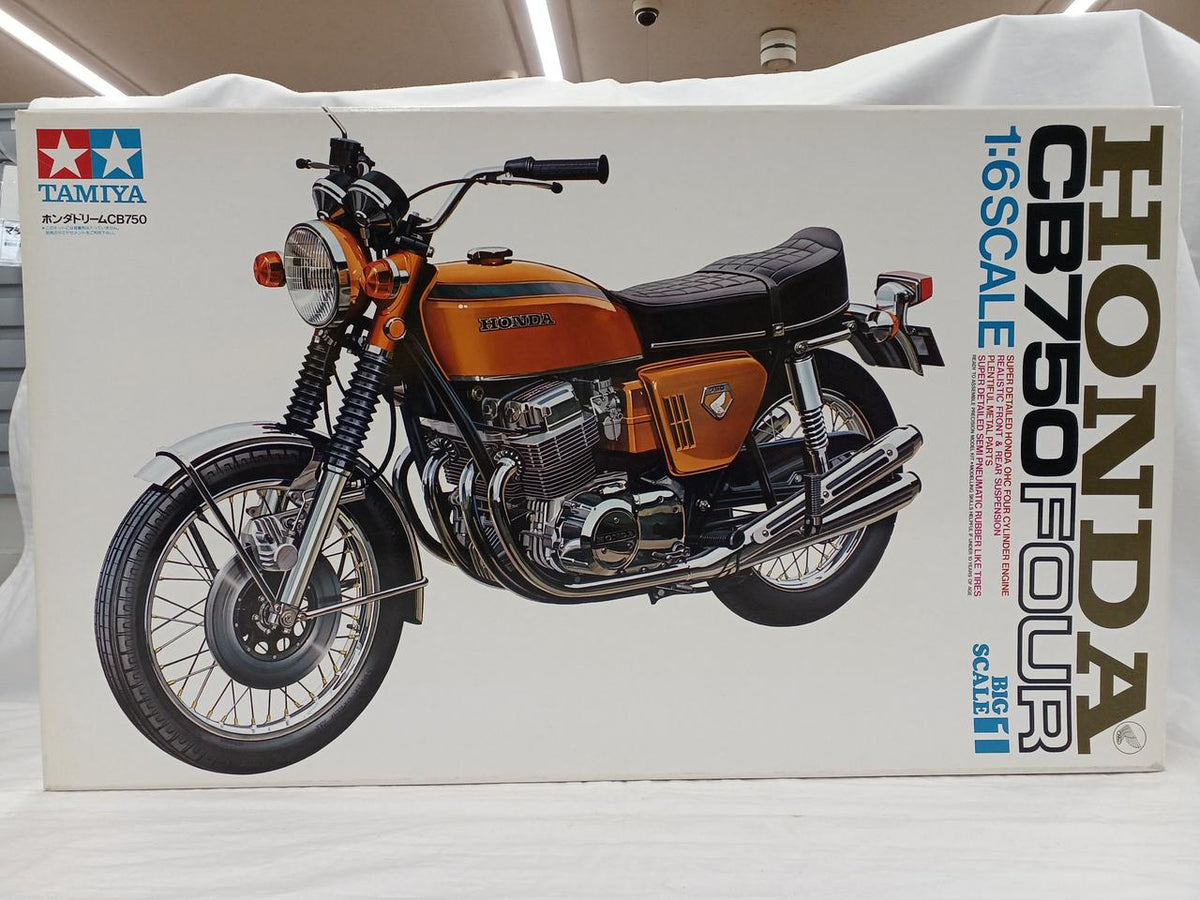 TAMIYA Plastic Model 1/6 HONDA CB750FOUR - Banzai Thrifting | BanzaiHobby