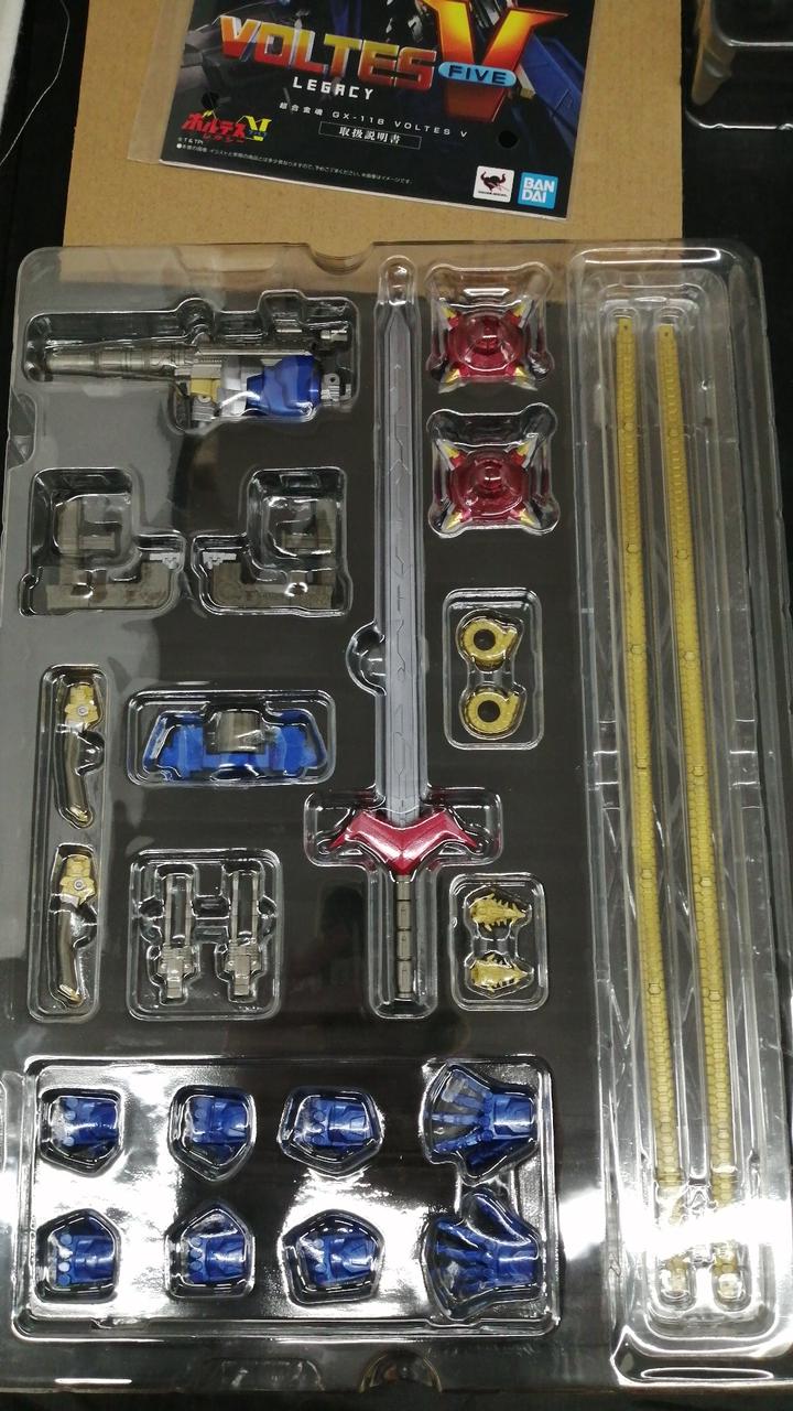BANDAI Chogokin Soul GX-118 Voltes V Legacy