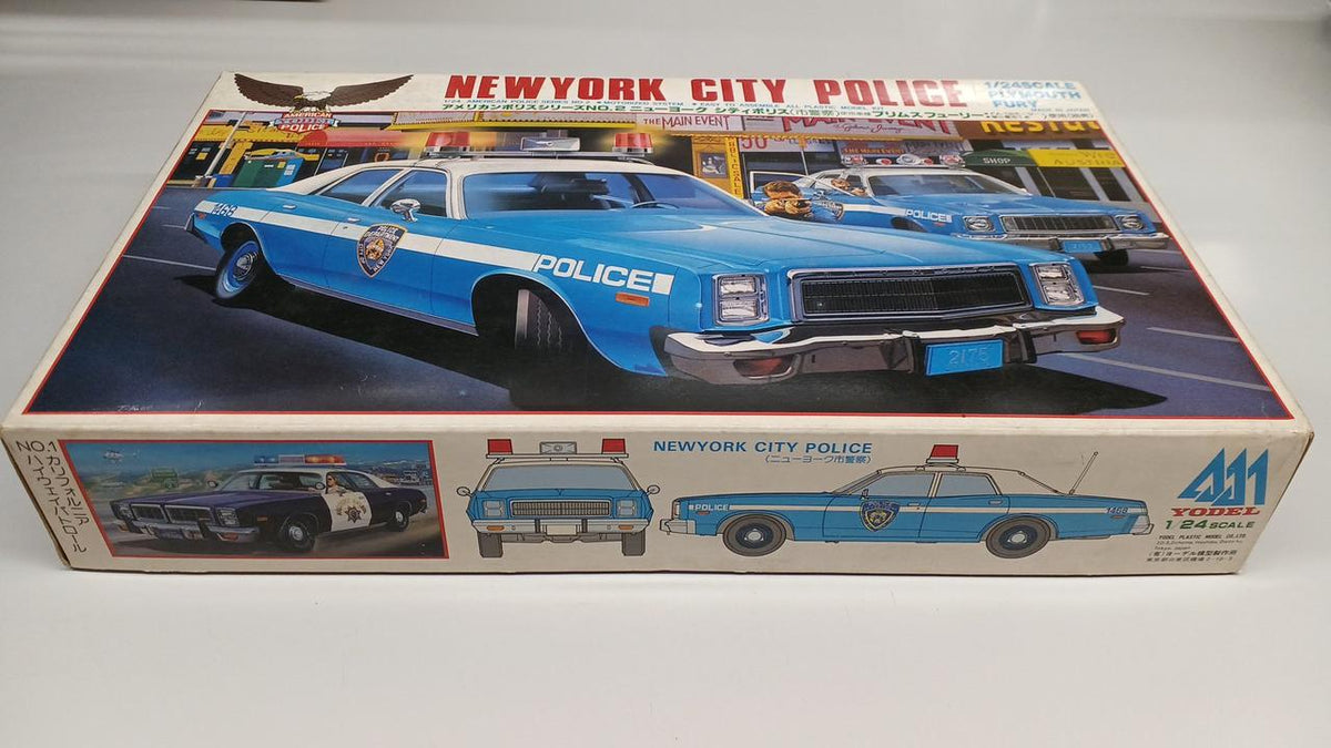 yodel American Police Series 1/24 NY Citypolis Primus Fury - Banzai Thrifting | BanzaiHobby