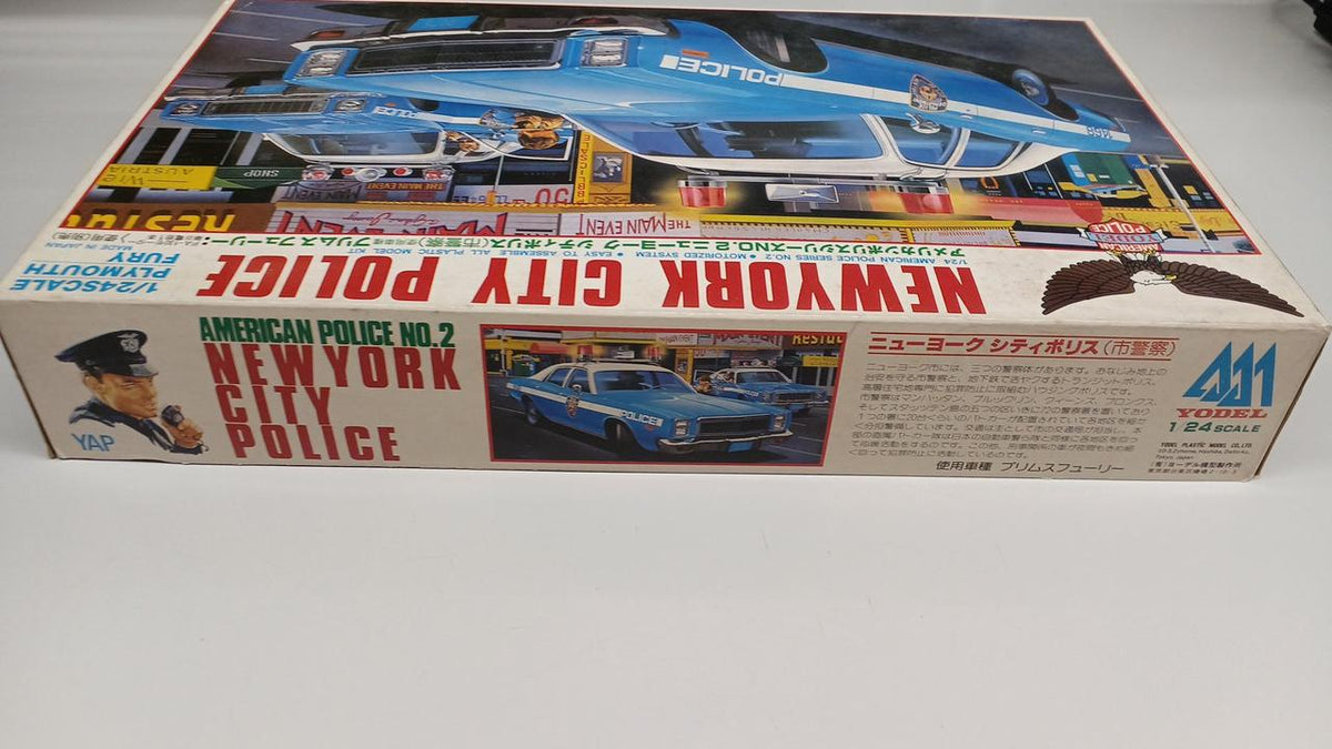yodel American Police Series 1/24 NY Citypolis Primus Fury - Banzai Thrifting | BanzaiHobby