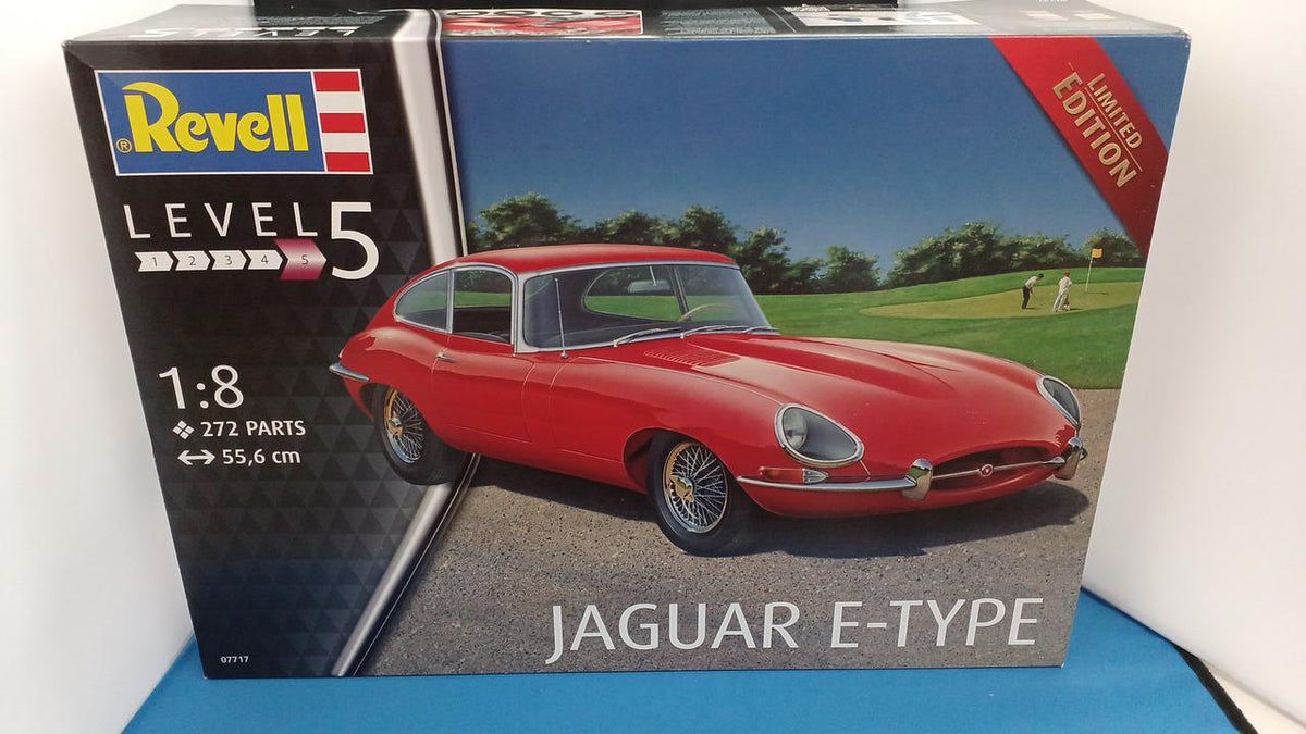 REVELL 1/8 JAGUAR E-TYPE LIMITED EDITION - Banzai Thrifting | BanzaiHobby