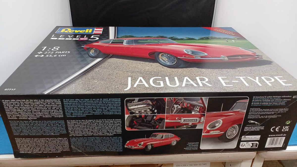 REVELL 1/8 JAGUAR E-TYPE LIMITED EDITION - Banzai Thrifting | BanzaiHobby