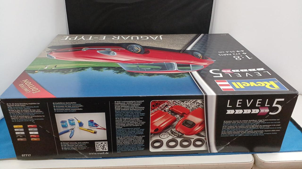 REVELL 1/8 JAGUAR E-TYPE LIMITED EDITION - Banzai Thrifting | BanzaiHobby