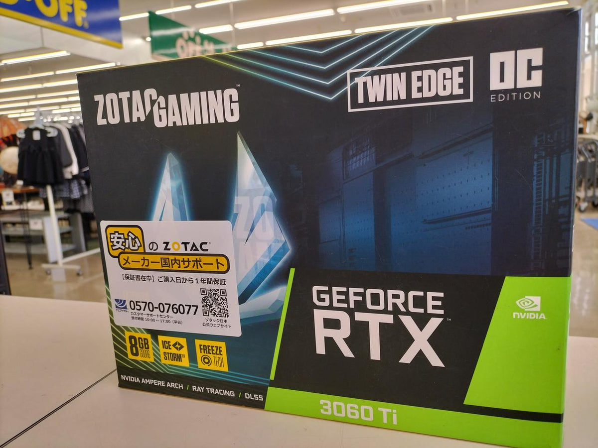 ZOTAC Graphics Board: ZT-3060-8GTITOL