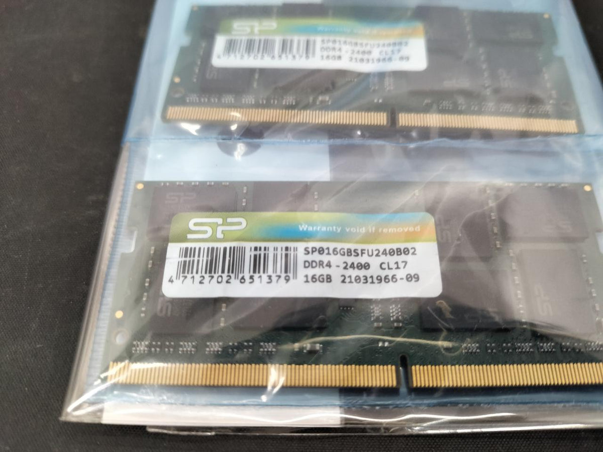 SILICON POWER DDR4 Memory 32GB (16GB×2) SP016GBSFU240B02