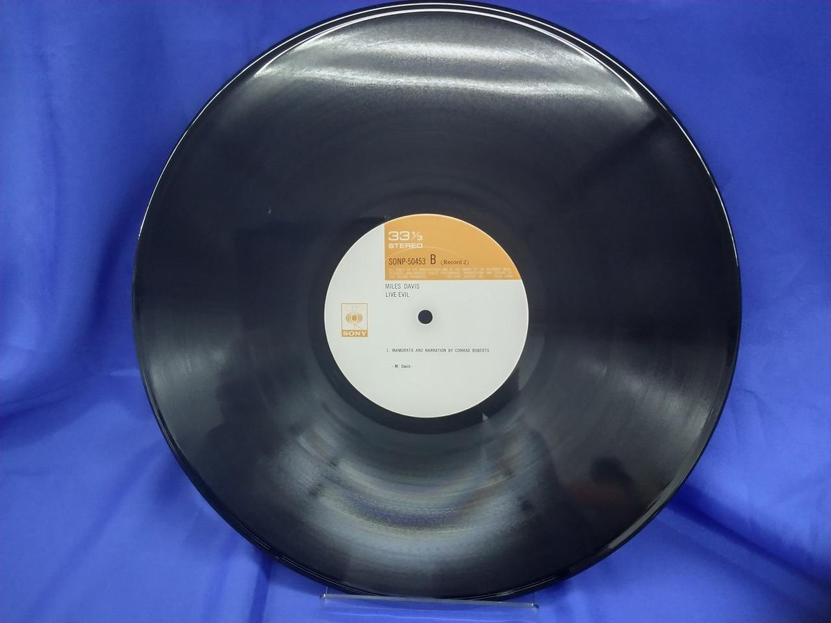 CBS SONY Miles Davis Live Evil SONP 50452~3