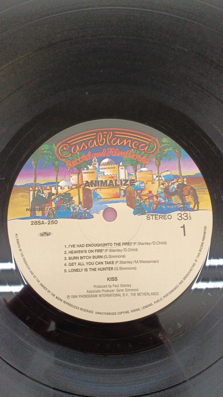Polystar Western Music Kiss / Animalize