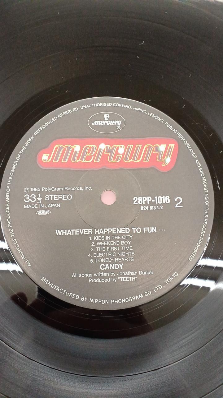 Phillips Records Western Music CANDY / Weekend Fan Fan