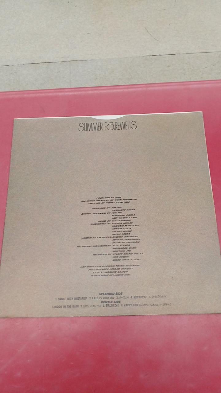 For Life Records Japanese Music Anri / Summer Fairwells