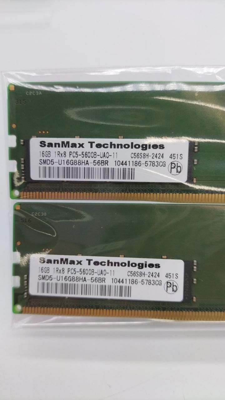 SANMAX DDR5 Memory DDR5-5600 16GB*2