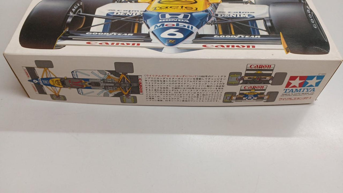 TAMIYA 1/20 Grand Prix Collection NO.19 Williams-Honda F-1 86 Champion Machine - Banzai Thrifting | BanzaiHobby