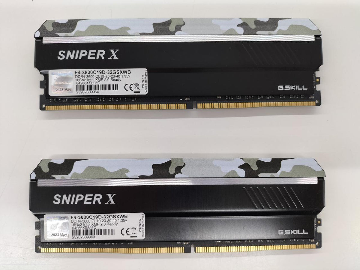 G.SKILL DDR4 Memory F4-3600C19D-32GSXWB 16GB×2
