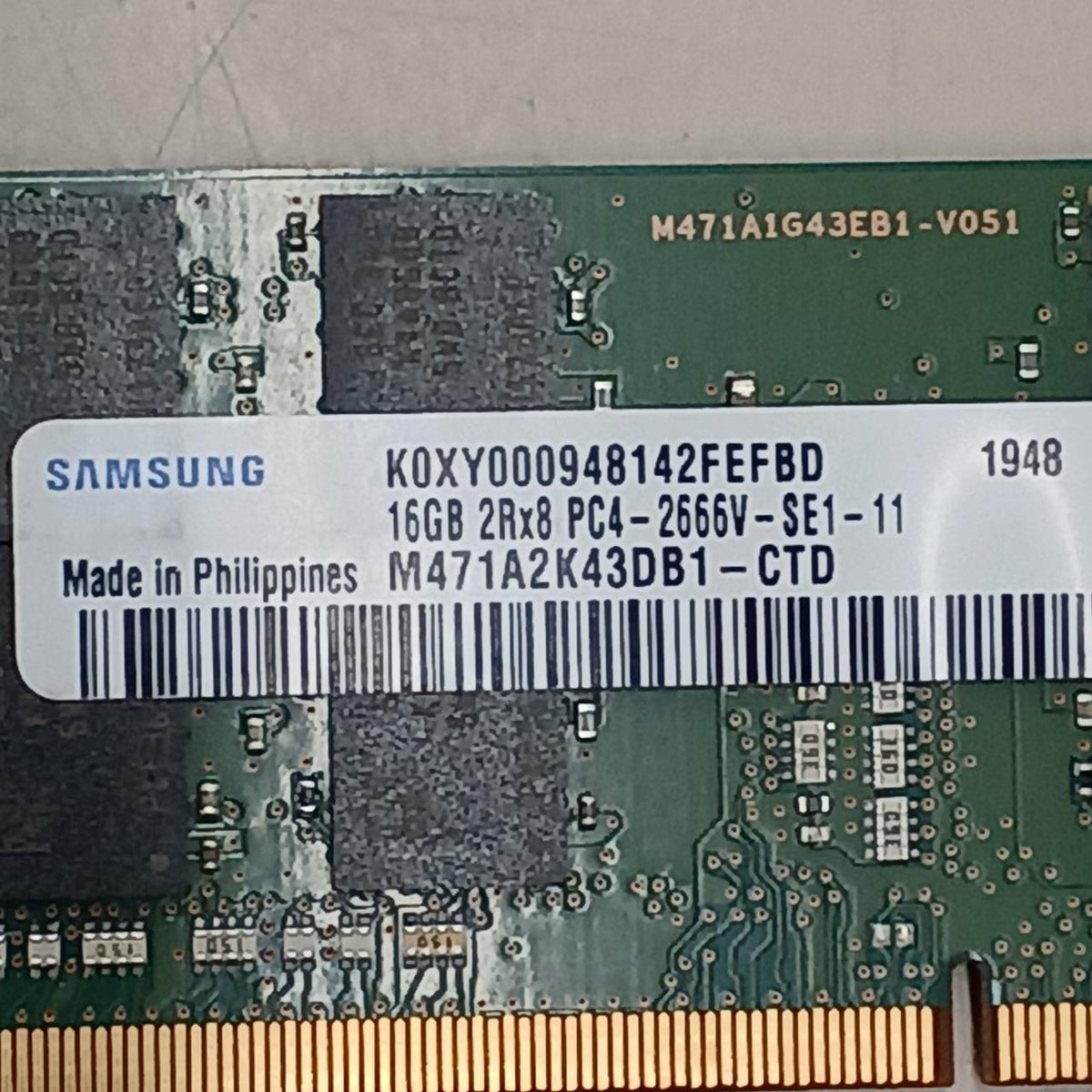 SAMSUNG DDR4 M471A2K43DB1-CTD