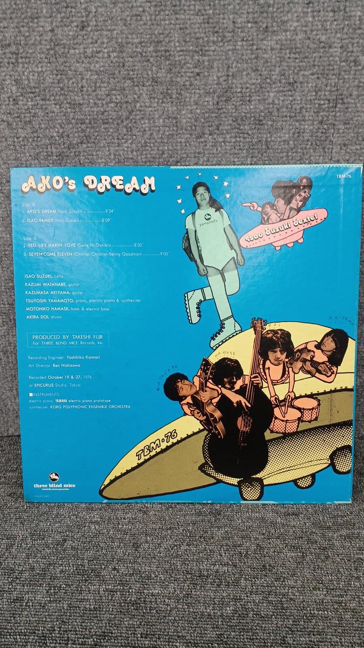 THREE BLIND MICE ISAO SUZUKI SEXTET - AKO'S DRE TBM-76