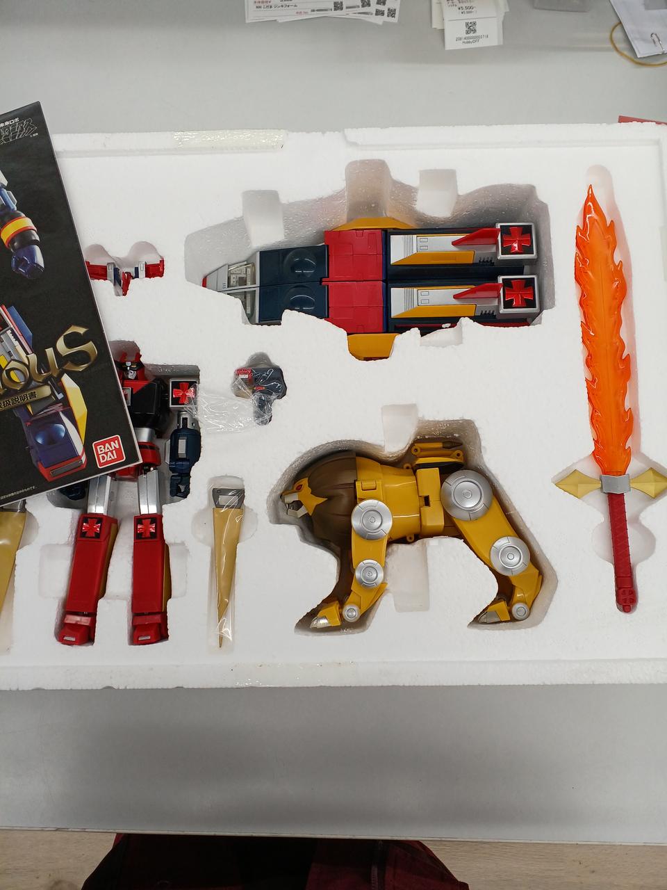 BANDAI Chogokin Soul GX-59 Future Robot Daltanious