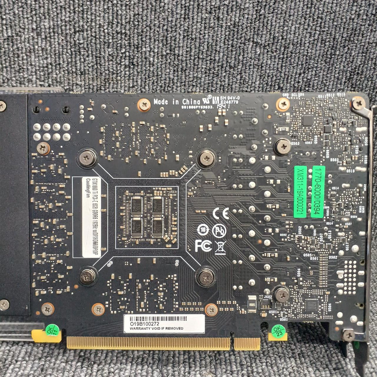 GEFORCE Graphics Board: GTX1660Ti
