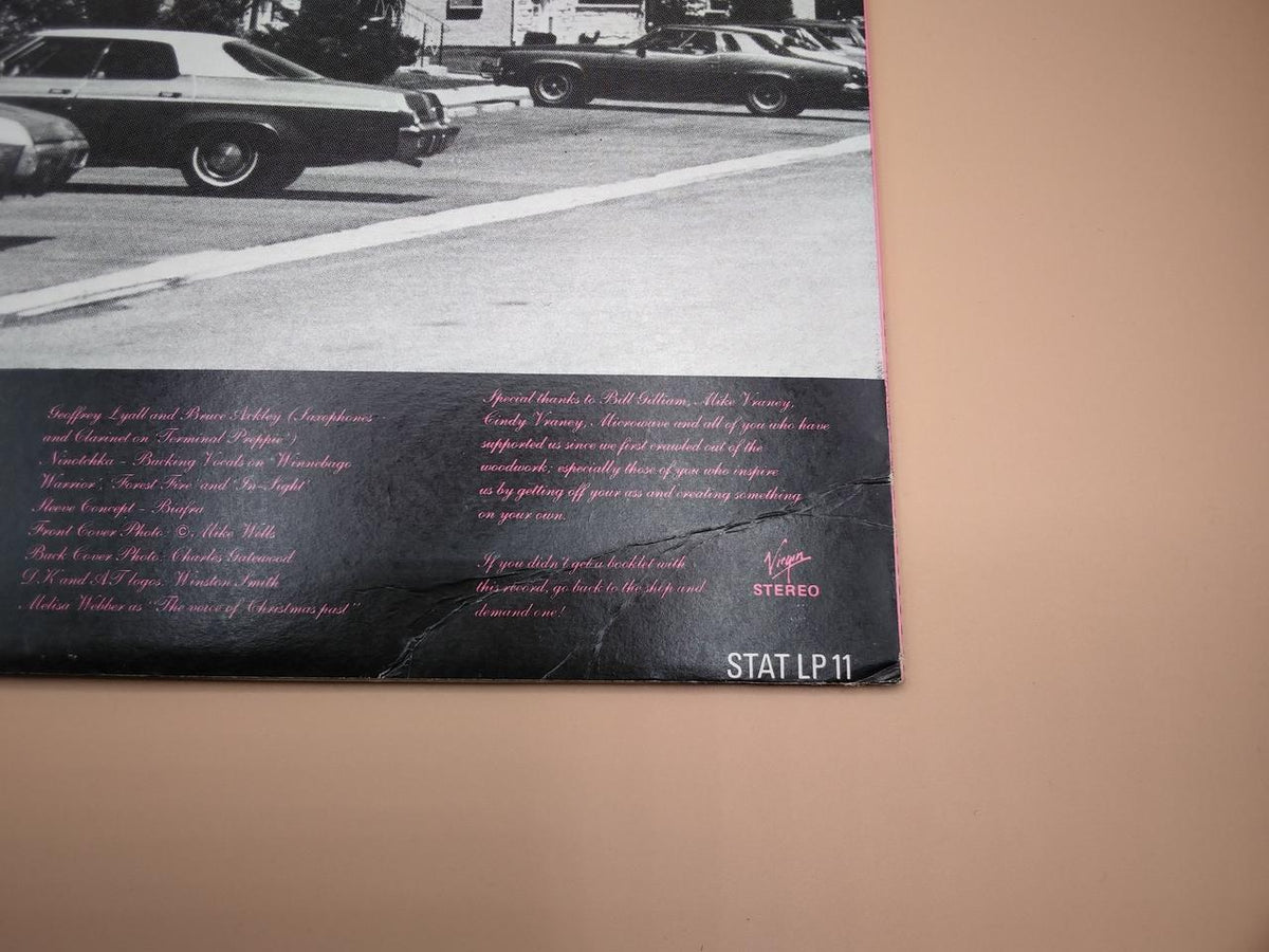 STATIK RECORDS LP Western Music PLASTIC SURGERY DISASTERS