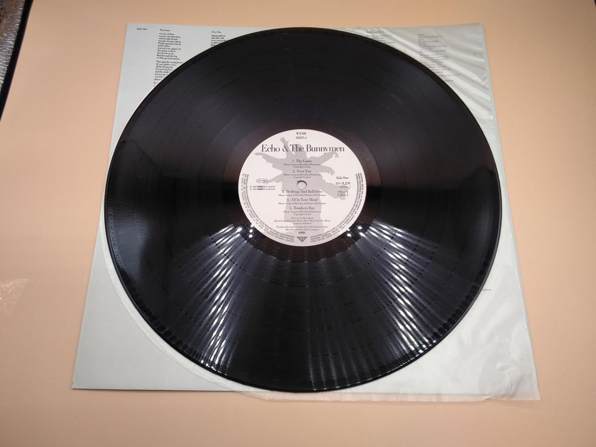 WEA RECORDS LP Western Music ECHO & THE BUNNYMEN UK: WX108