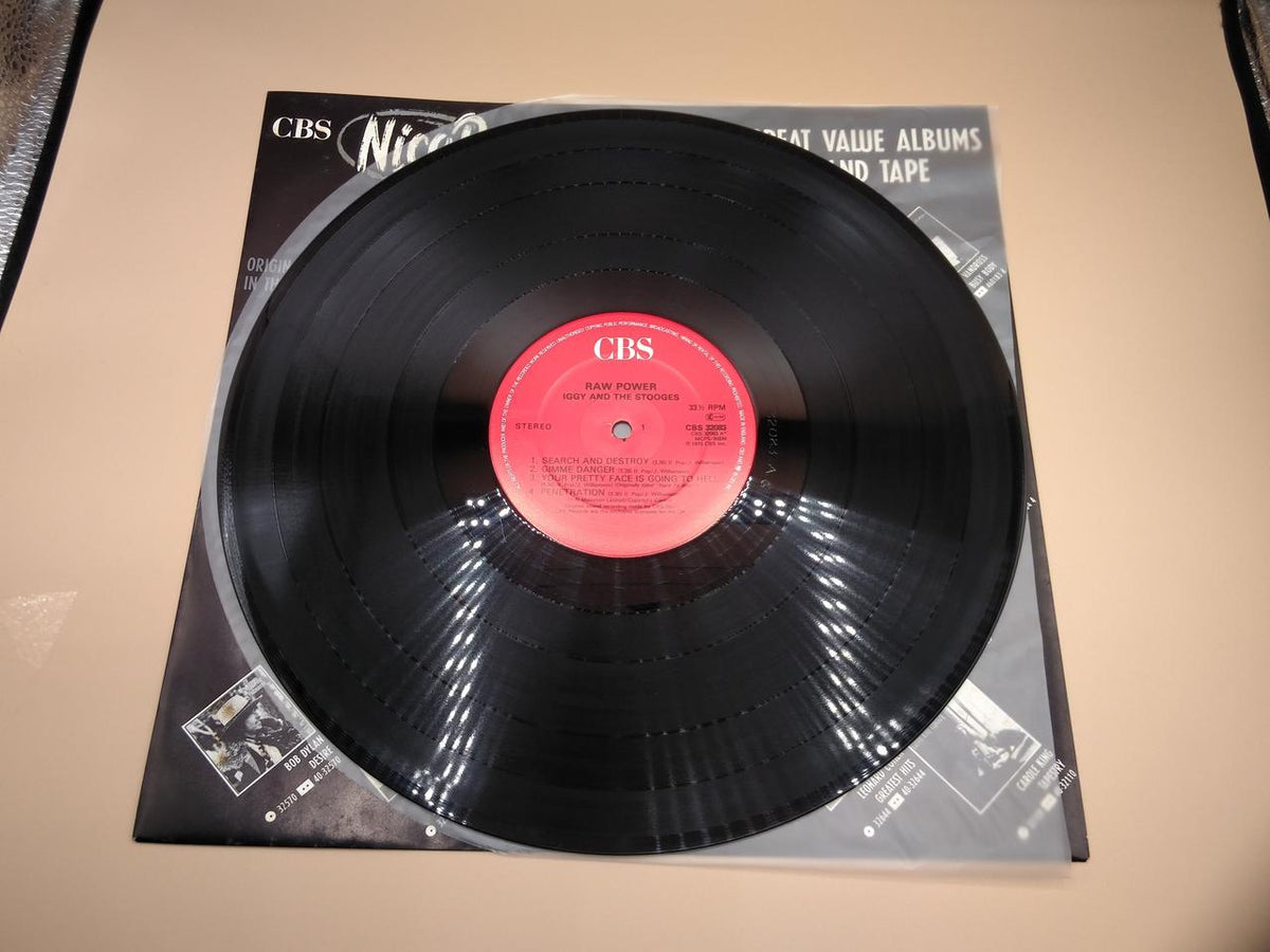 CBS LP Western Music RAW POWER CBS 32083