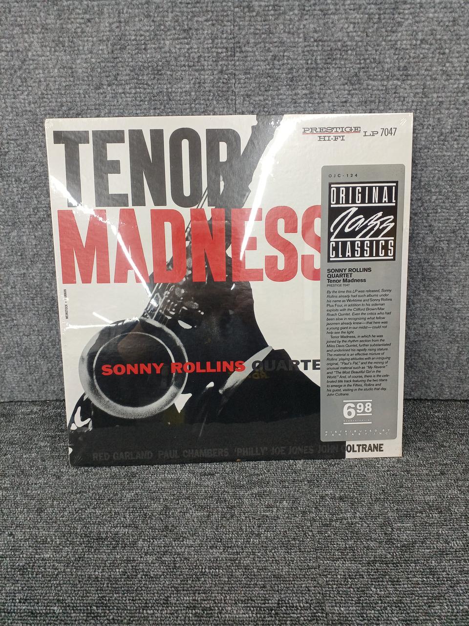 ORIGINAL JAZZ CLASSICS SONNY ROLLINS QUARTET - TENOR OJC-124(P-7047)