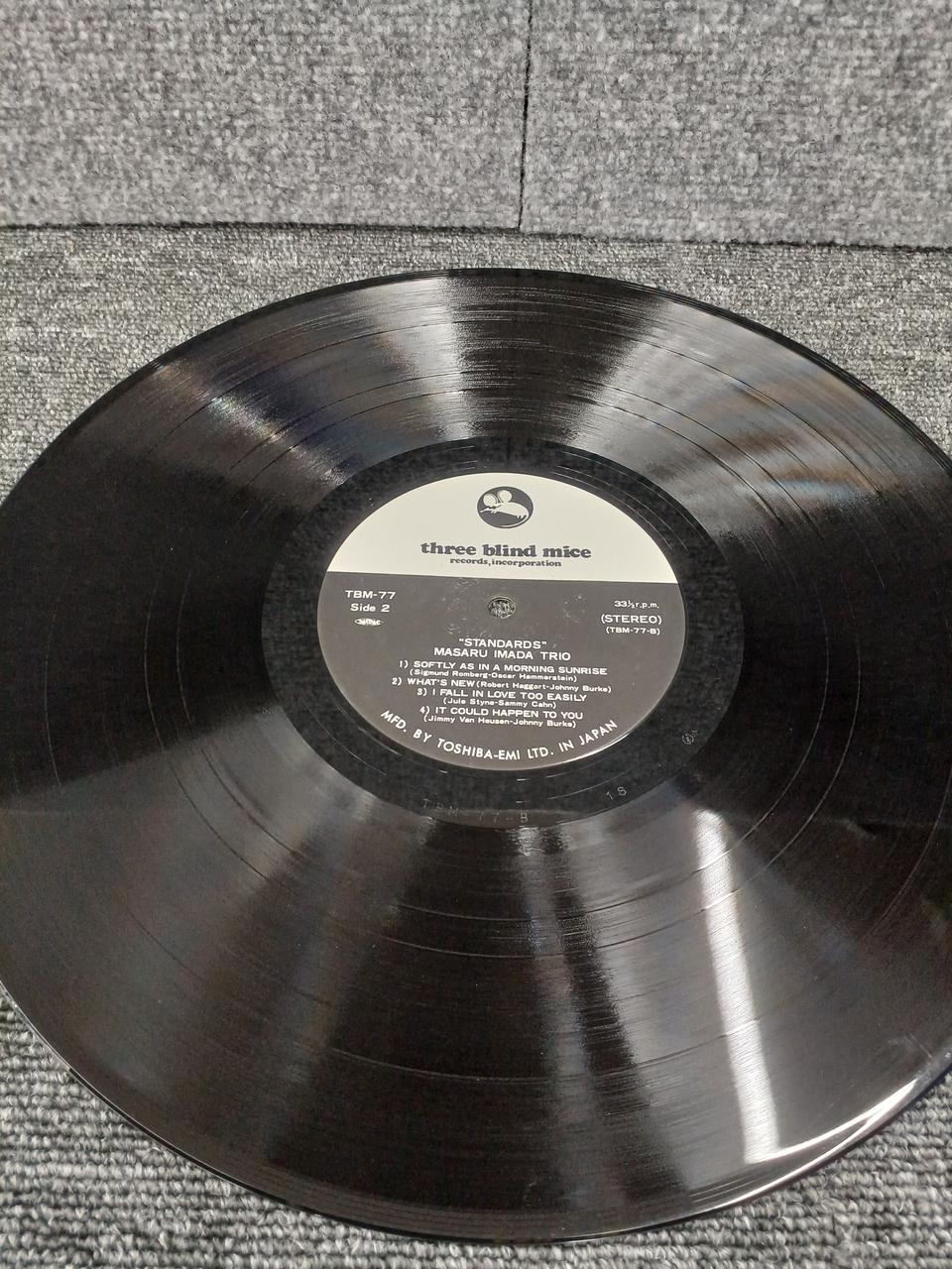 THREE BLIND MICE Masaru Imada Trio - STANDARDS TBM-77