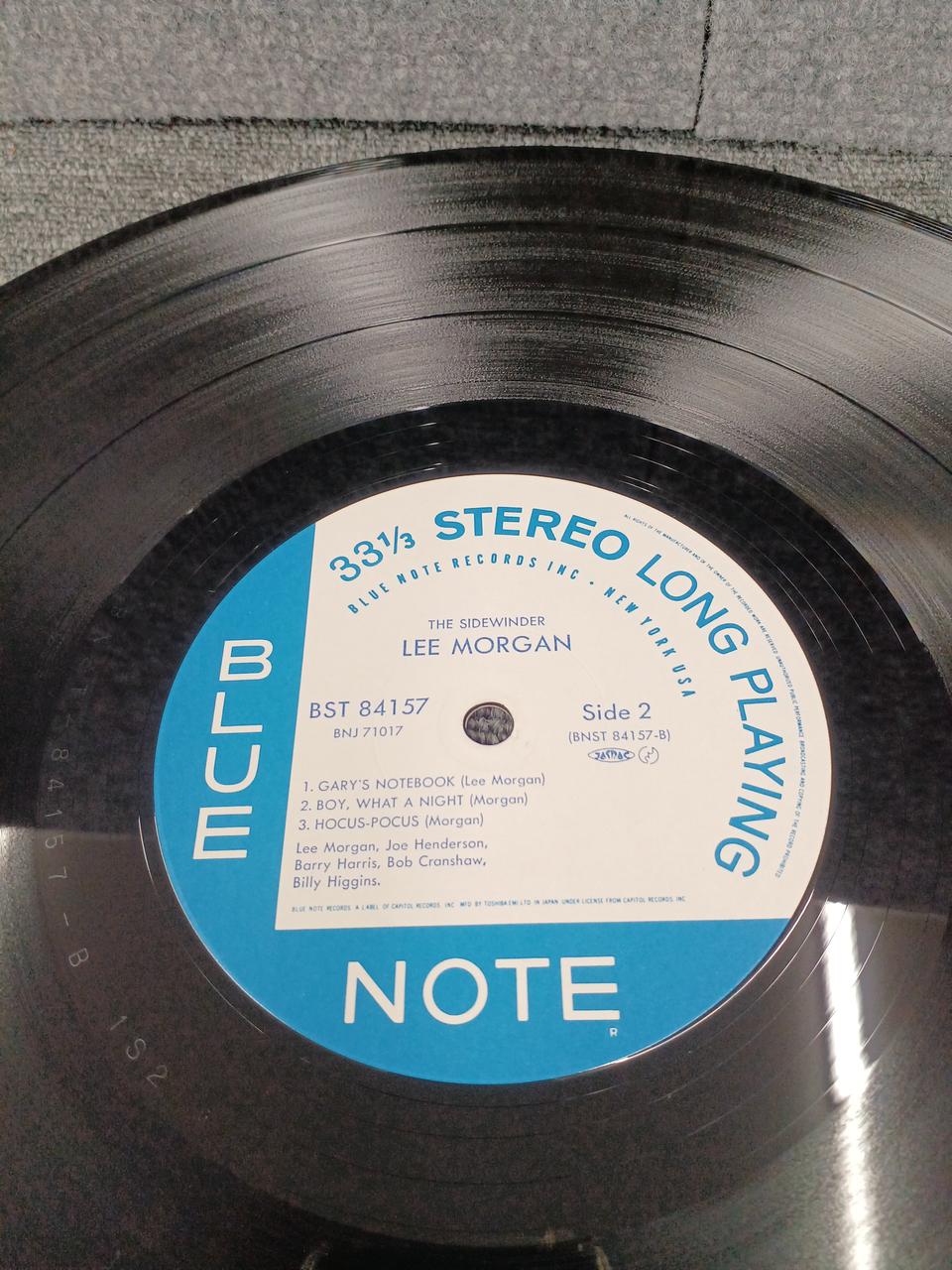 BLUENOTE LEE MORGAN - THE SIDEWINDER BST-84157