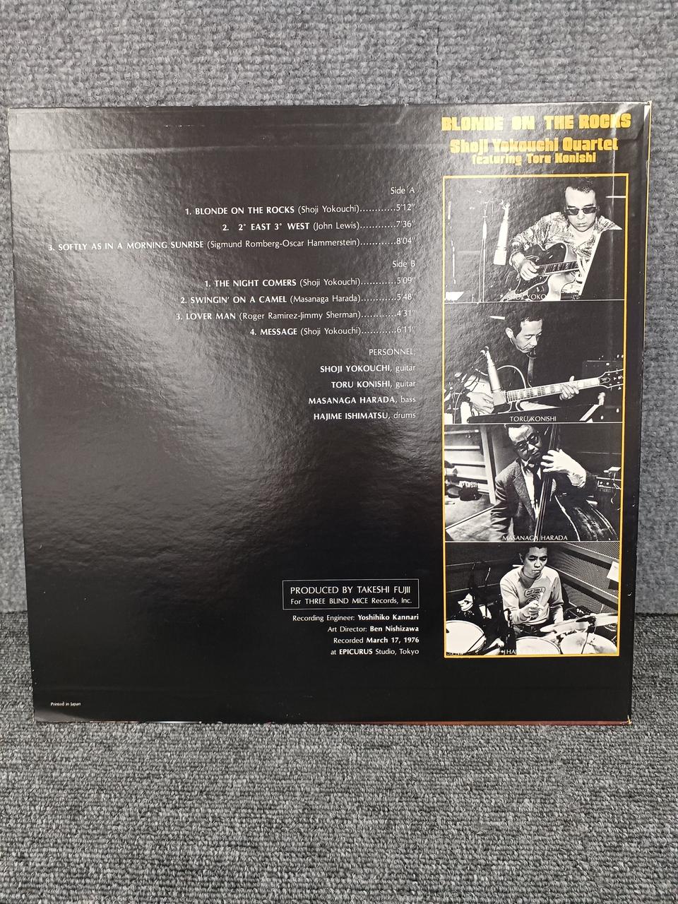 THREE BLIND MICE Shoji Yokouchi - BLONDE ON THE ROCKS TBM-65