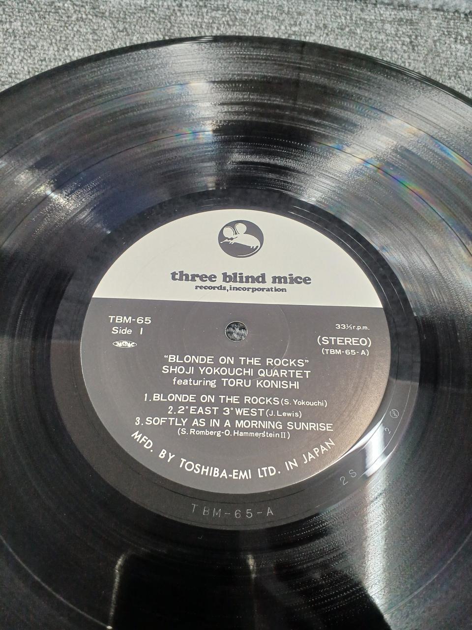 THREE BLIND MICE Shoji Yokouchi - BLONDE ON THE ROCKS TBM-65