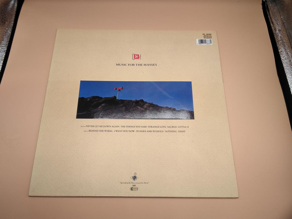 MUTE LP Western Music MUSIC FOR THE MASSES 146.833
