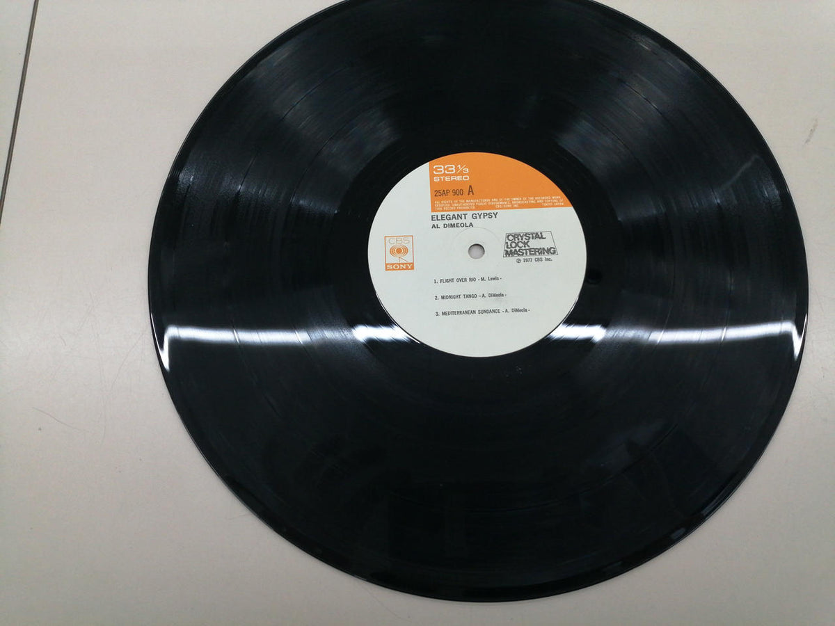 CBS Sony AL DI MEOLA/ELEGANT GYPSY 25AP900