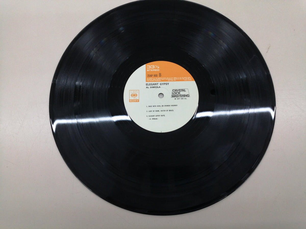 CBS Sony AL DI MEOLA/ELEGANT GYPSY 25AP900