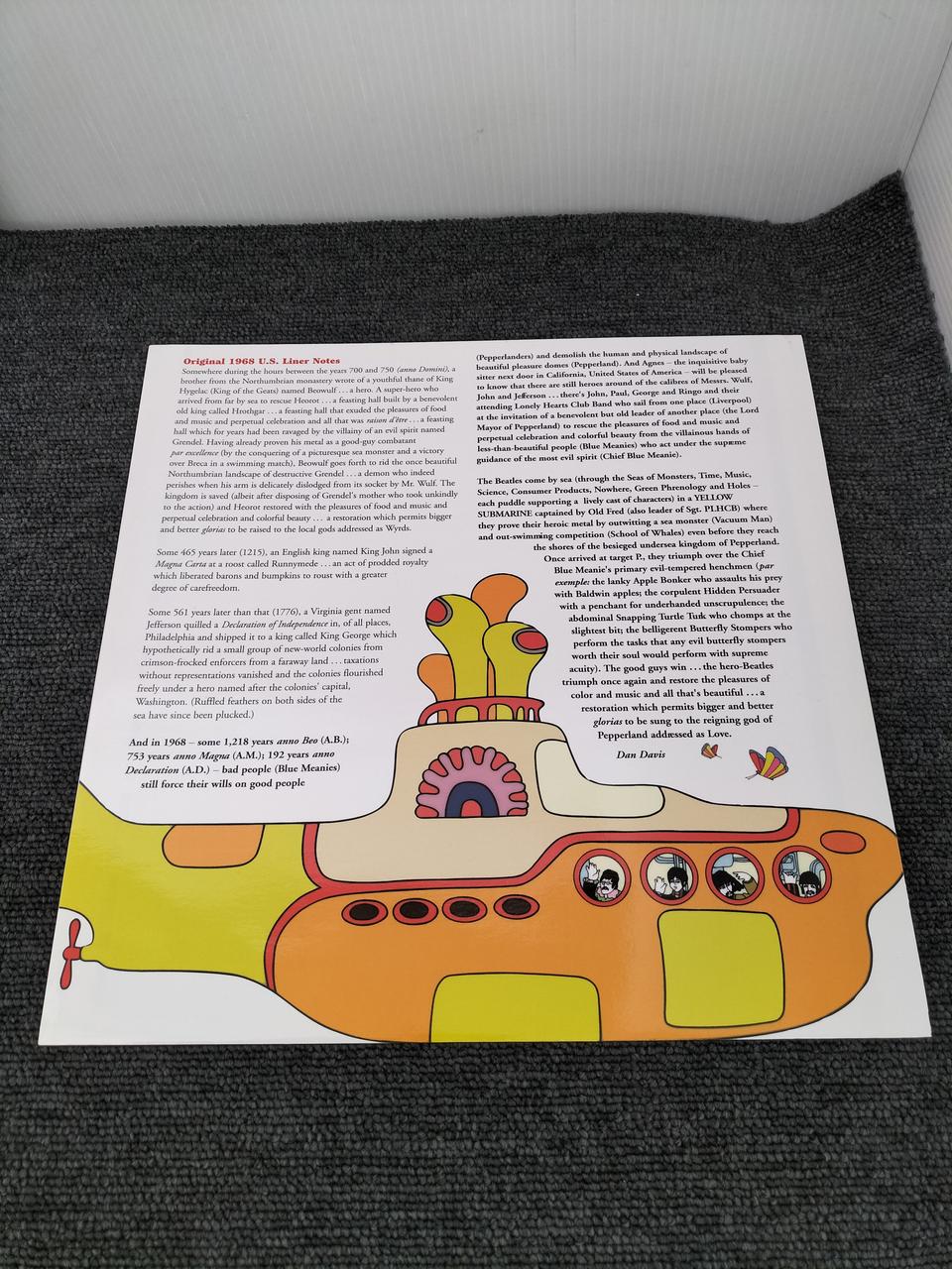 DeAGOSTINI LP Record BEATLES YELLOW SUBMARINE